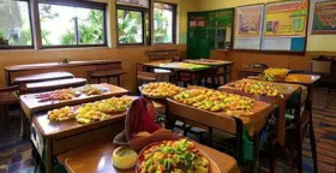 merenda escolar de Boa Vista