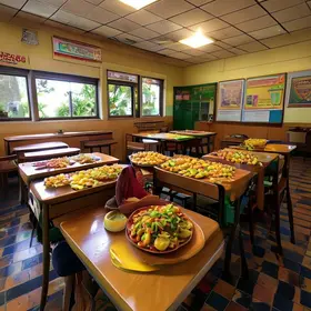 merenda escolar de Boa Vista