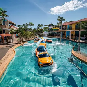 parque aquático do bairro Caranã