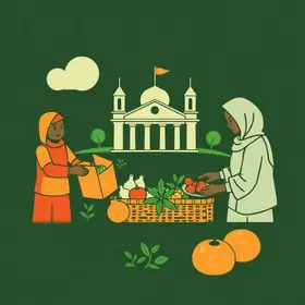 entrega de alimentos