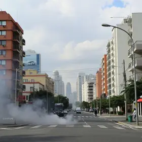 fumaça em Boa Vista