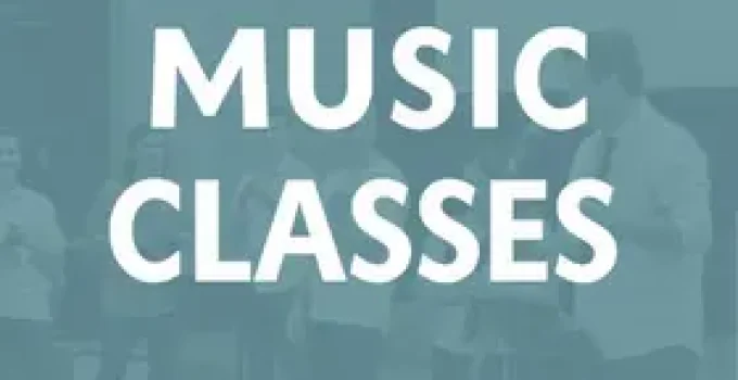 matrículas para aulas de música do IBVM