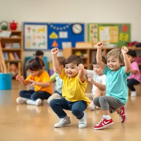 Educação Física e Artes nas creches