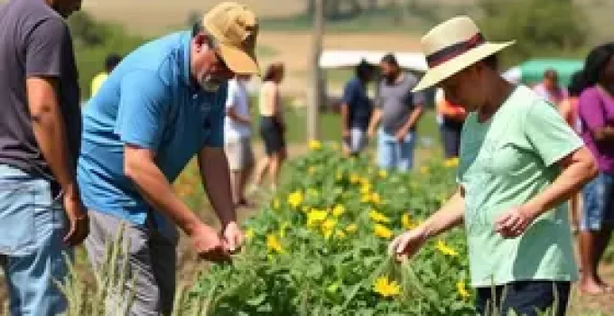 Dia de Campo em Hortifrúti