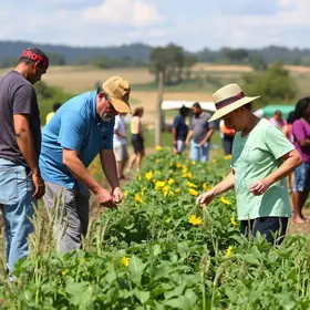 Dia de Campo em Hortifrúti