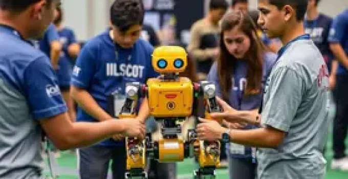 competição nacional de robótica