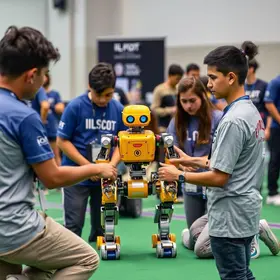 competição nacional de robótica
