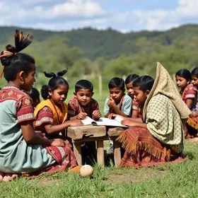 modelo educacional de escolas indígenas