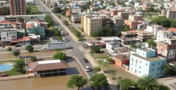 alagamentos em Boa Vista