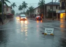forte chuva