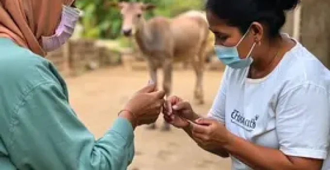 vacinação contra a brucelose