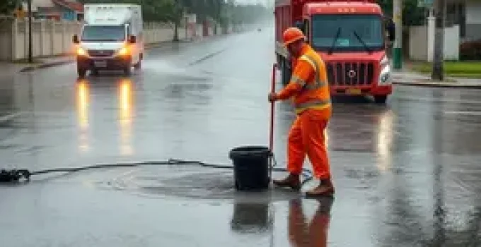 Prefeitura reforça limpeza preventiva após fortes chuvas em Boa Vista